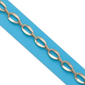 Pulsera oro 18kl troqueladas