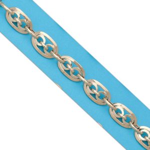 Pulsera oro 18kl troquelada