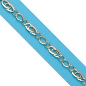 Pulsera oro 18kl troquelada