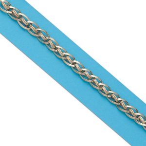 Pulsera oro 18kl troquelada