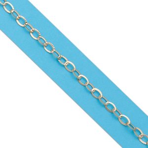 Pulsera oro 18kl tallada