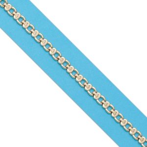 Pulsera oro 18kl troquelada