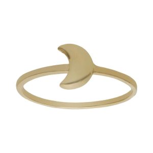 Sortija oro 18kl luna