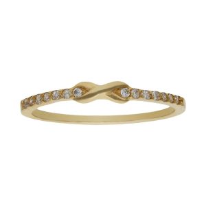 Sortija oro 18kl circonitas