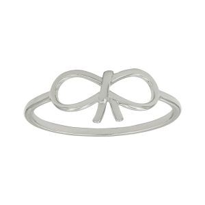 Sortija oro blanco 18kl lazo