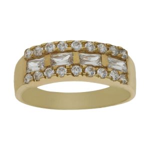 Sortija oro 18kl circonitas