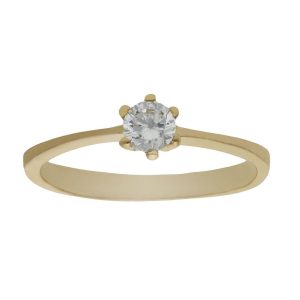 Sortija oro 18kl circonita