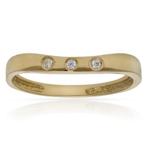 Sortija oro 18kl circonitas