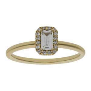 Sortija oro 18kl circonitas