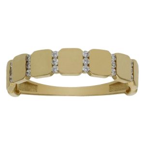 Sortija oro 18kl circonitas
