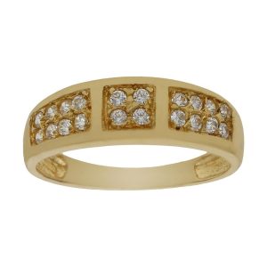 Sortija oro 18kl circonitas