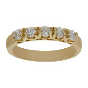 Sortija oro 18kl circonitas