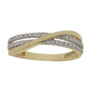 Sortija oro 18kl circonitas
