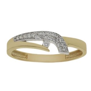 Sortija oro 18kl circonitas