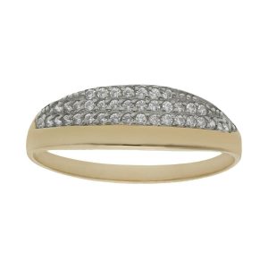 Sortija oro 18kl circonitas