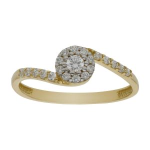 Sortija oro 18kl circonitas