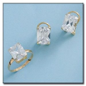 Sortija oro 18kl circonitas
