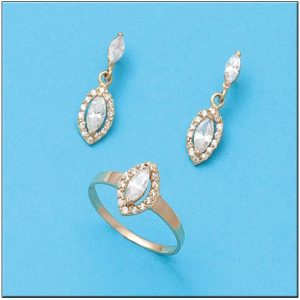 Sortija oro 18kl circonitas