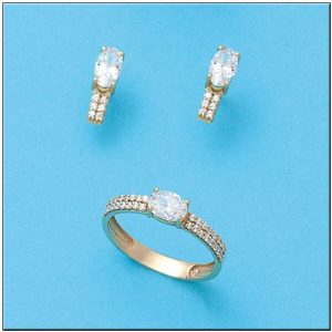 Sortija oro 18kl circonitas