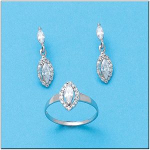 Sortija oro blanco 18kl circonitas