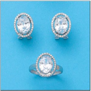 Sortija oro blanco 18kl circonitas