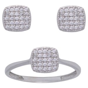 Sortija oro blanco 18kl – circonitas