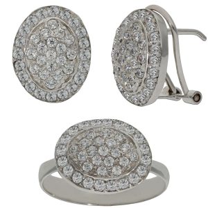 Sortija oro blanco 18kl circonitas