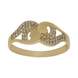 Sortija oro 18kl circonitas