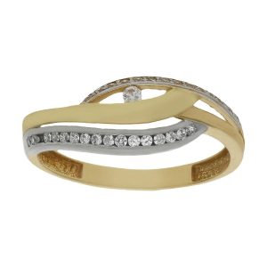 Sortija oro 18kl circonitas