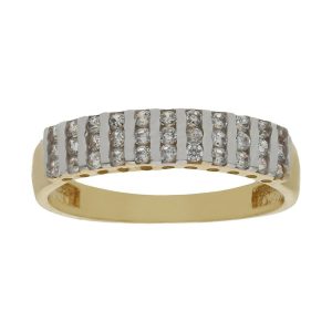 Sortija oro 18kl circonitas