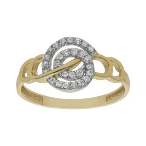 Sortija oro 18kl circonitas
