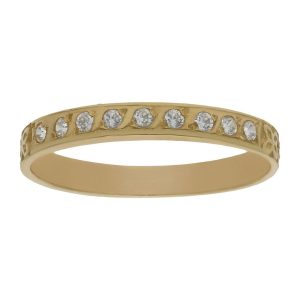 Sortija oro 18kl circonitas