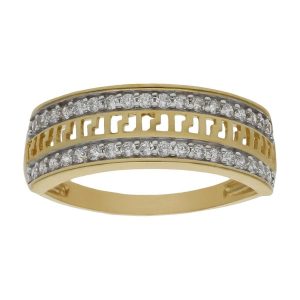 Sortija oro 18kl circonitas