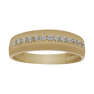 Sortija oro 18kl circonitas