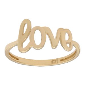 Sortija oro 18kl love