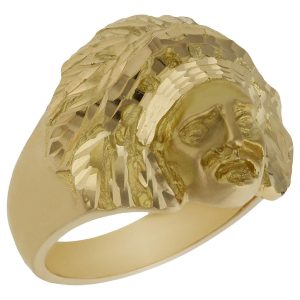 Sello oro 18kl indio