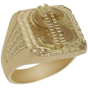 Sello oro 18kl dolar