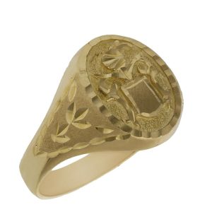 Sello oro 18kl escudo