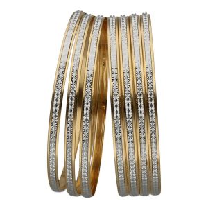 Semanario oro 18kl bicolor – 4mm