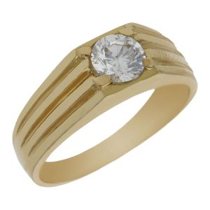 Solitario oro 18kl