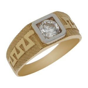 Solitario oro 18kl