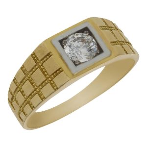 Solitario oro 18kl