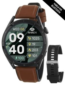 B60003/1 | Reloj Marea Smartwatch Marrón+ Correa regalo
