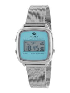 Reloj Digital Marea B35363/3 Mujer – Azul, 33x37mm, Luz, Alarma, Calendario