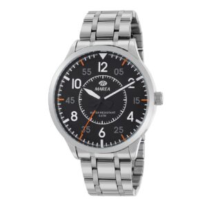 Reloj Marea Plateado y Negro Hombre Analógico B41326/2