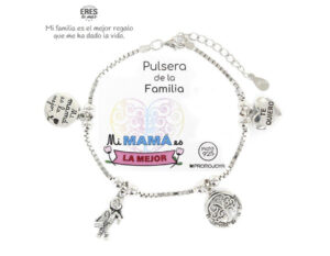 Pulsera de plata Eres lo más… Mamá PR9107867