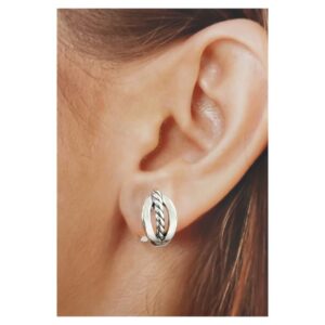 PAR PENDIENTES PLATA DO36510